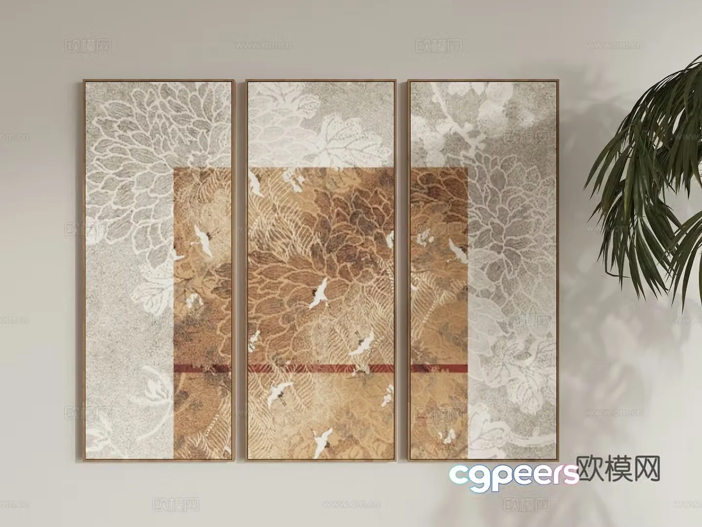 Combination hanging painting 3D model