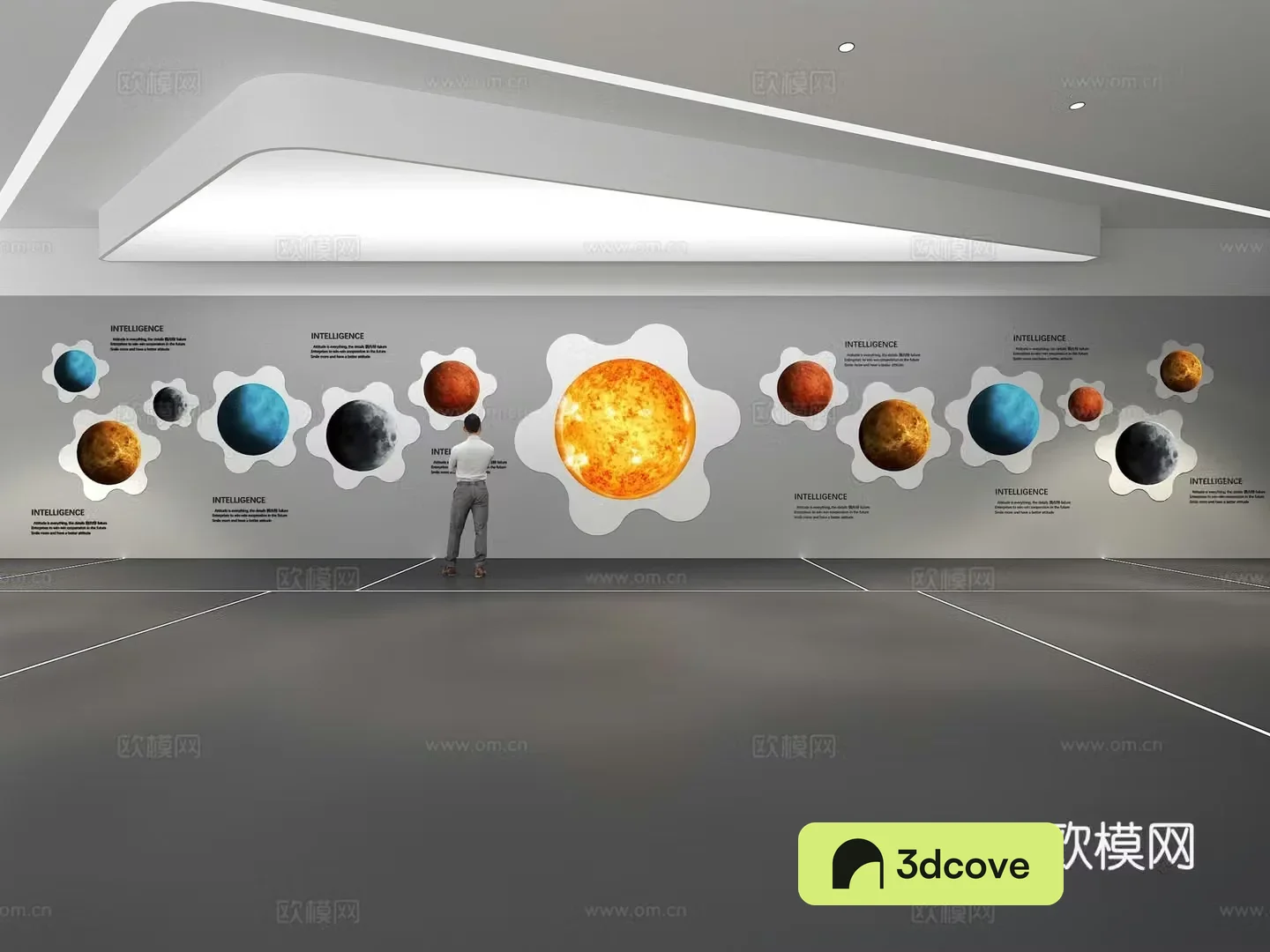 Cultural Wall Galaxy Culture Wall Display Wall Classroom Exhibition Hall Campus Culture Corridor