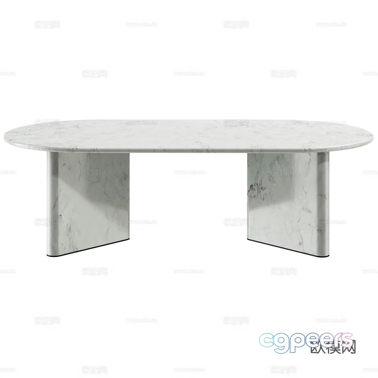 Tommy Franks Italian minimalist dining table Minimalist dining table Light luxury dining table 3D model
