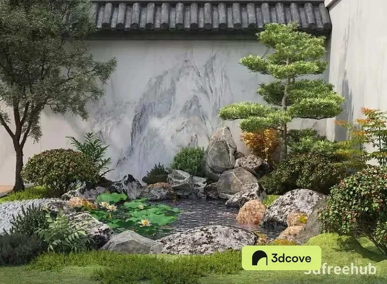 A Serene Japanese-Style Garden