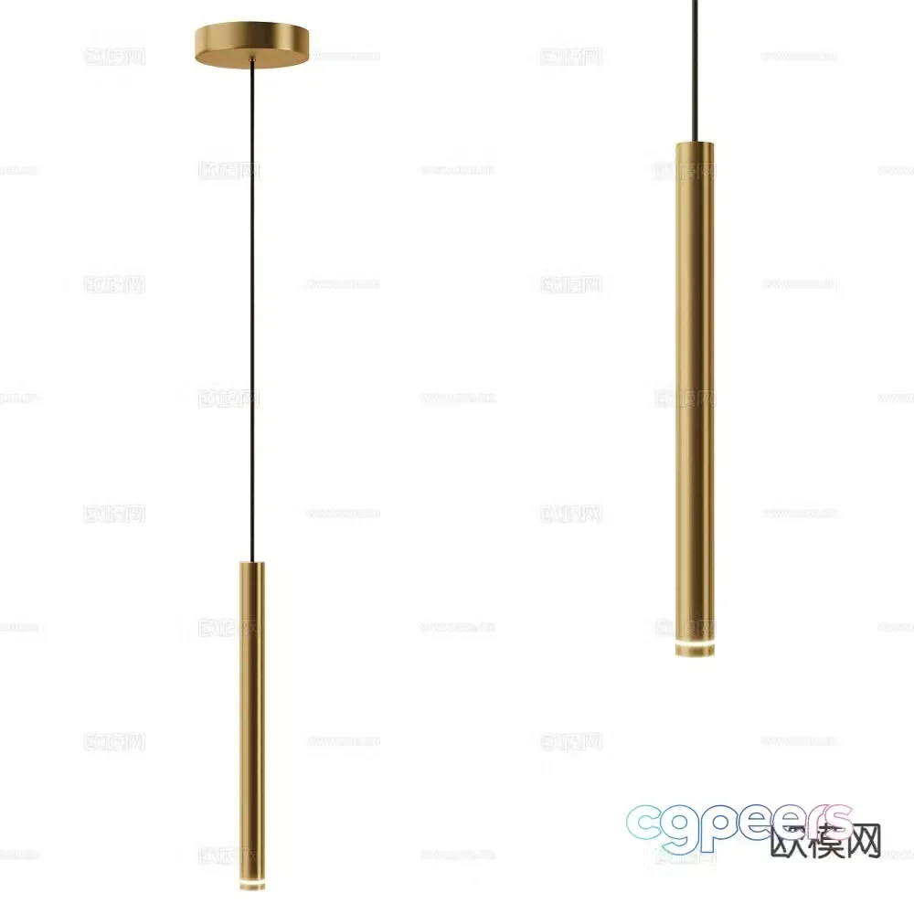 LedsC4 bedside small chandelier 3d model