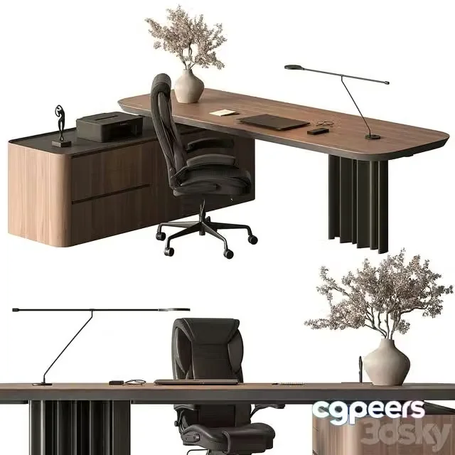 3ds Max Free – Office Furniture 668