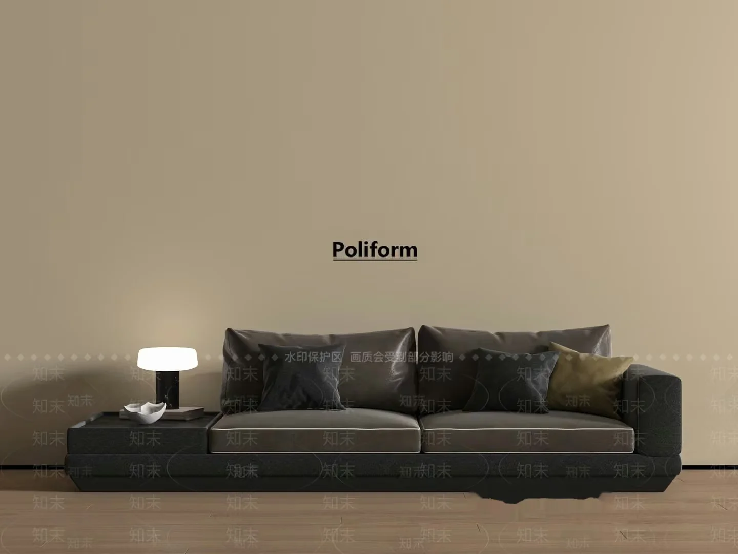 Modern Living Room 3D Model – 914 – VRAY Render