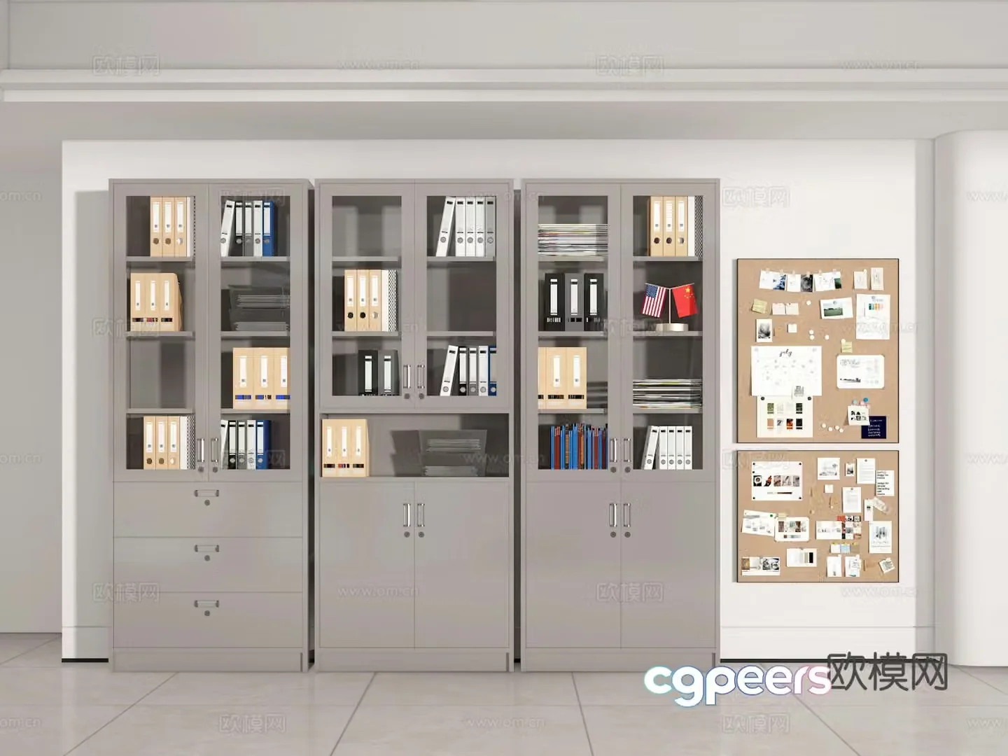 File cabinet 3d model