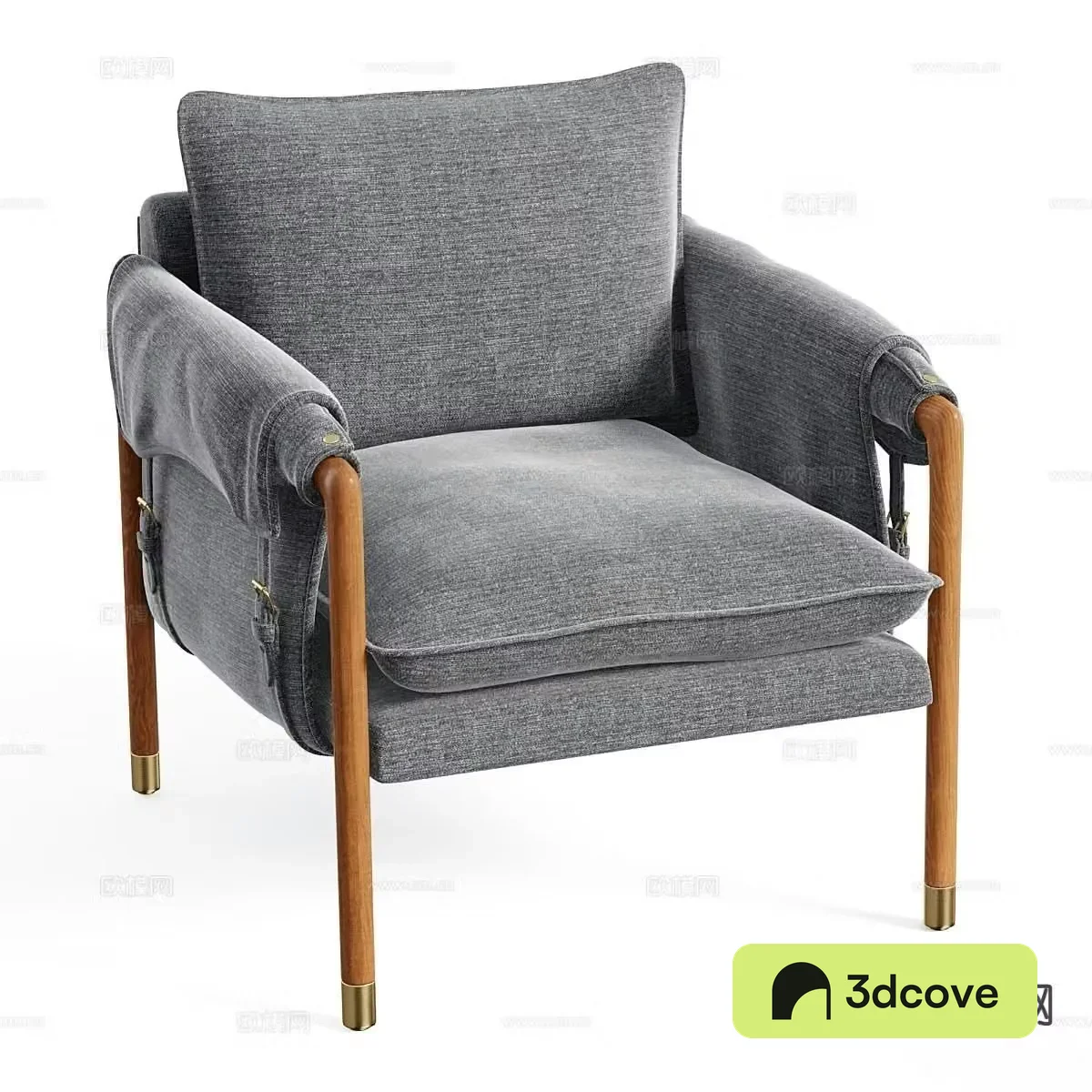 Havana Nordic Chair Lounge Chair Armchair