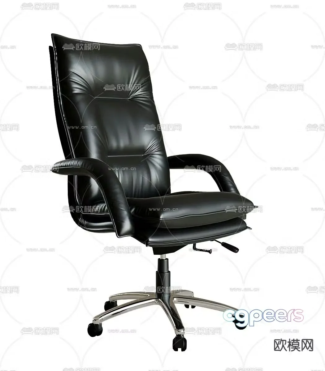 Executive chair boss chair office chair 3d model