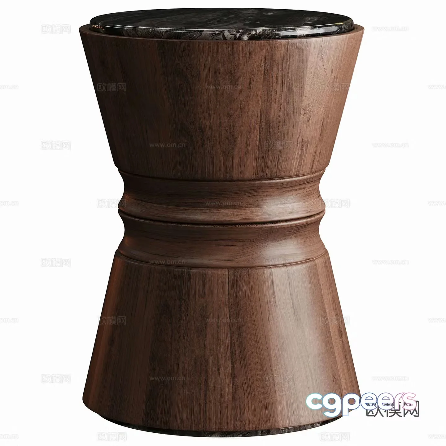 Modern living room sofa corner table side table 3D model