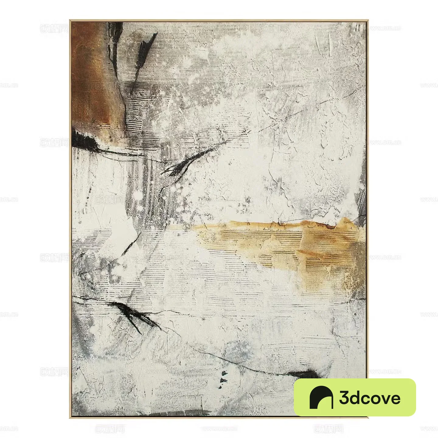 Modern hanging painting