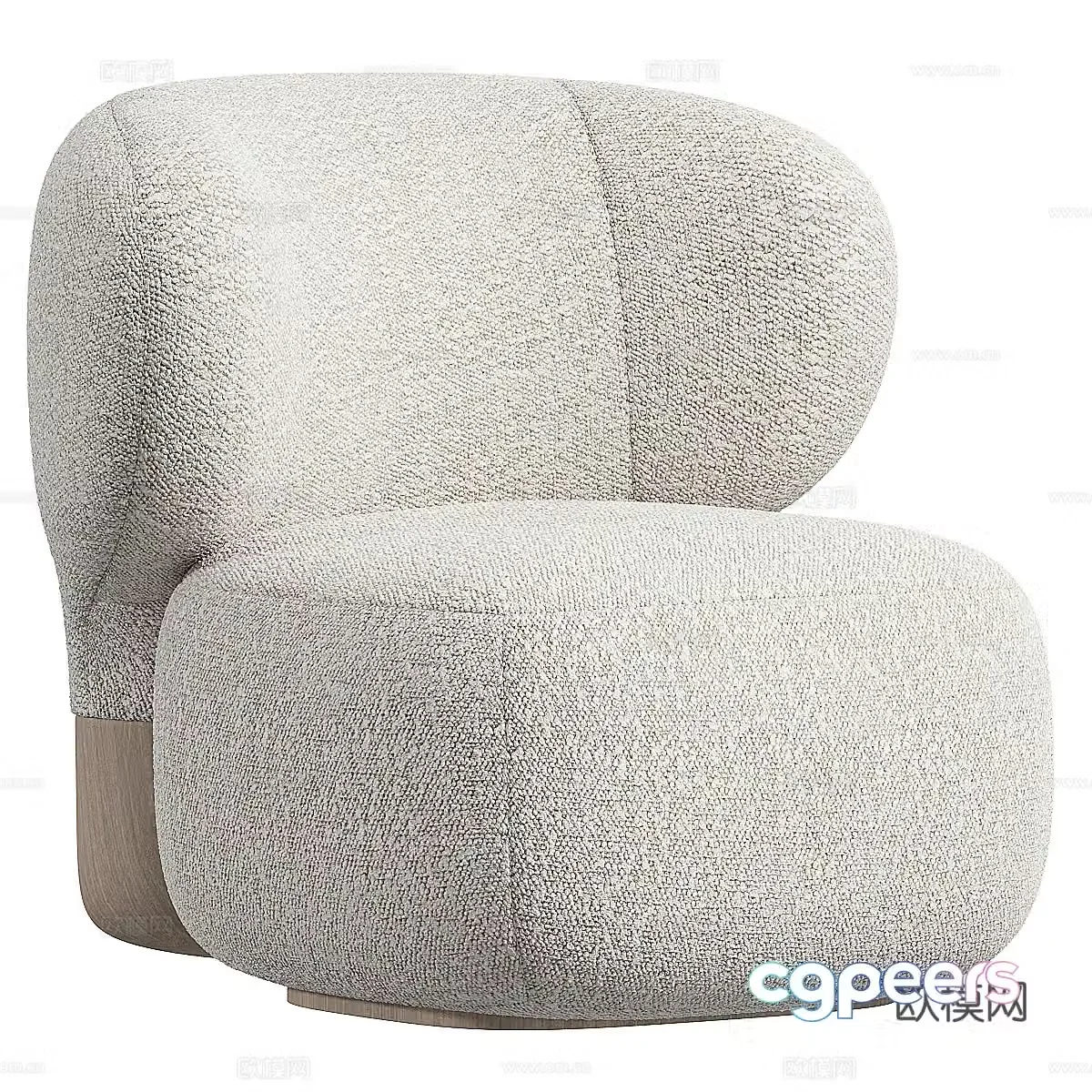New Chinese casual sofa 3D model
