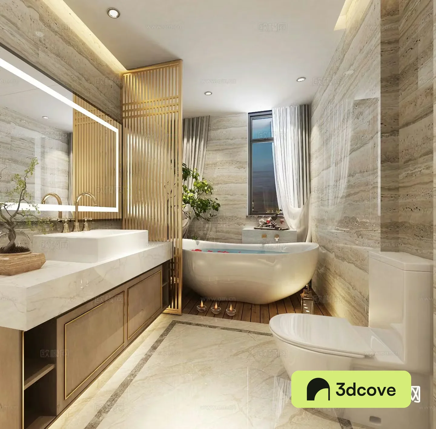 New Chinese style bathroom