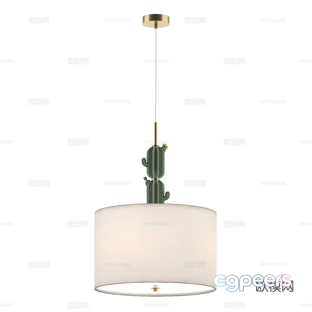 Modern simple chandelier chandelier simple chandelier decorative chandelier living room chandelier lamp 3d model