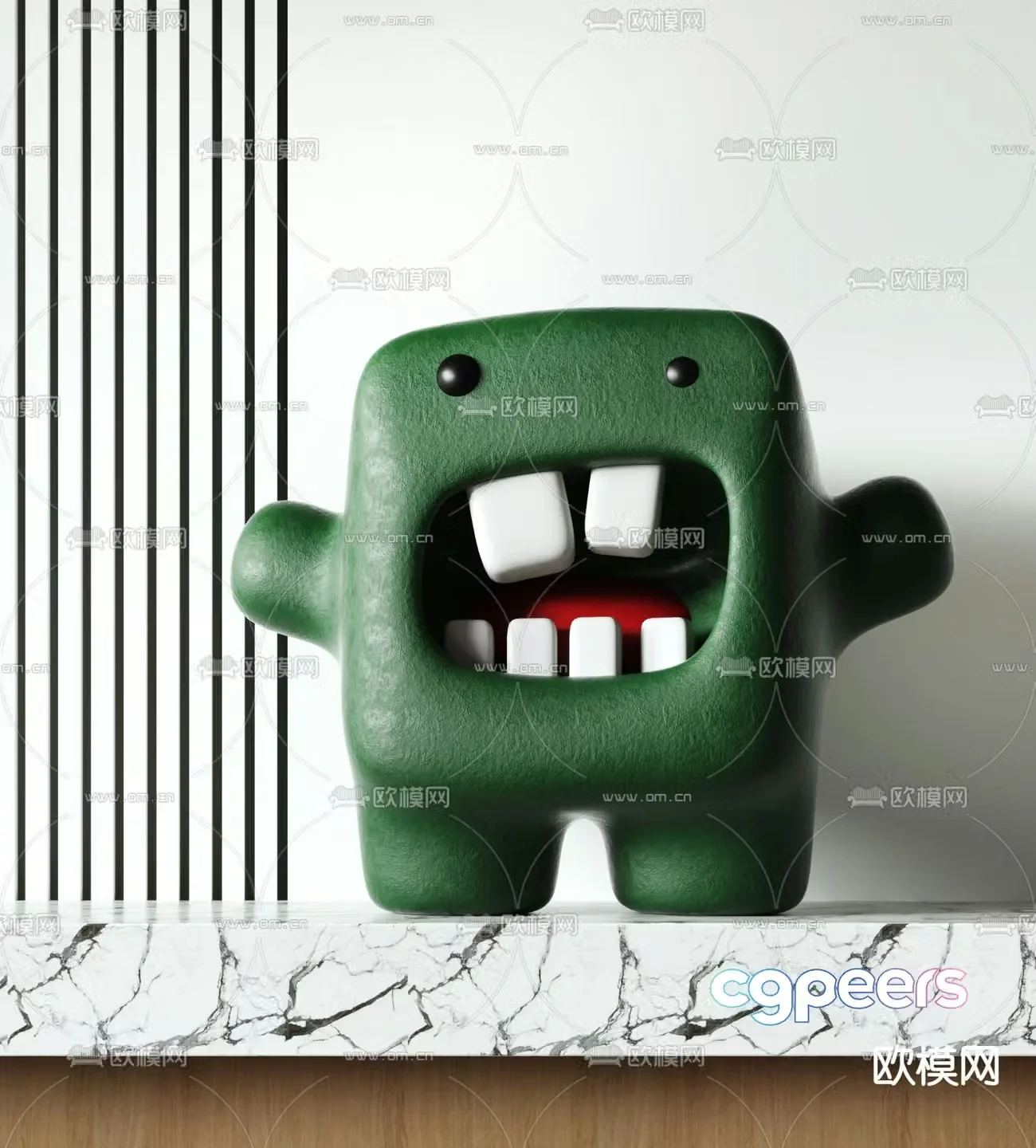 Trendy ornaments children’s toys 3d model