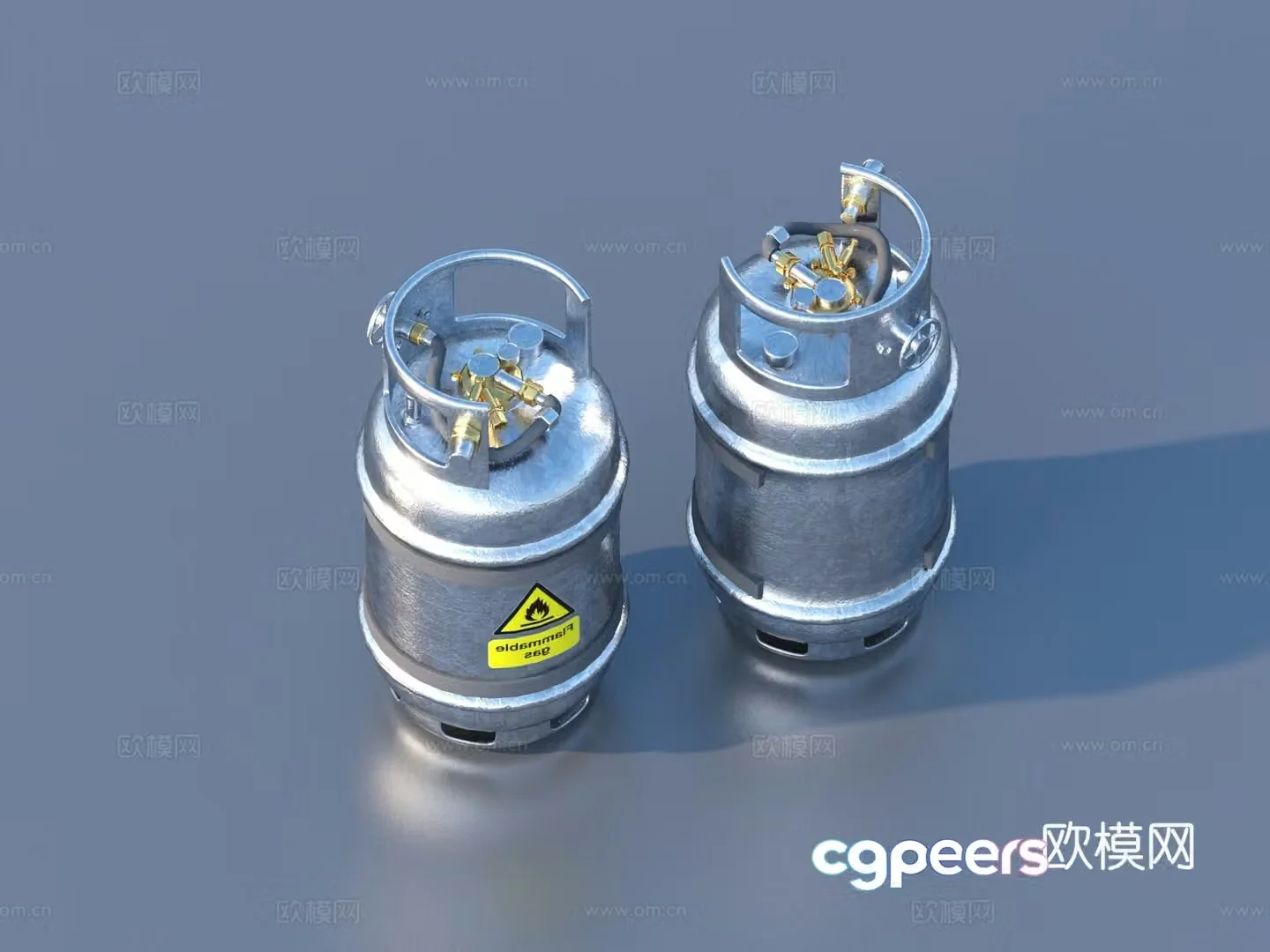 Gas tank Liquefied gas tank Natural gas tank 3D model