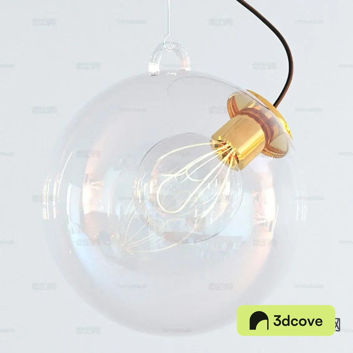 Modern spherical chandelier glass chandelier