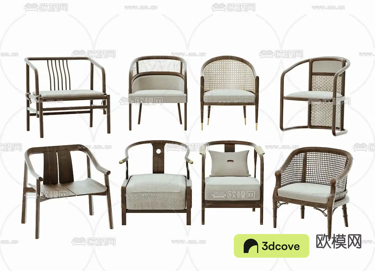 New Chinese style chair arm chair Taishi chair