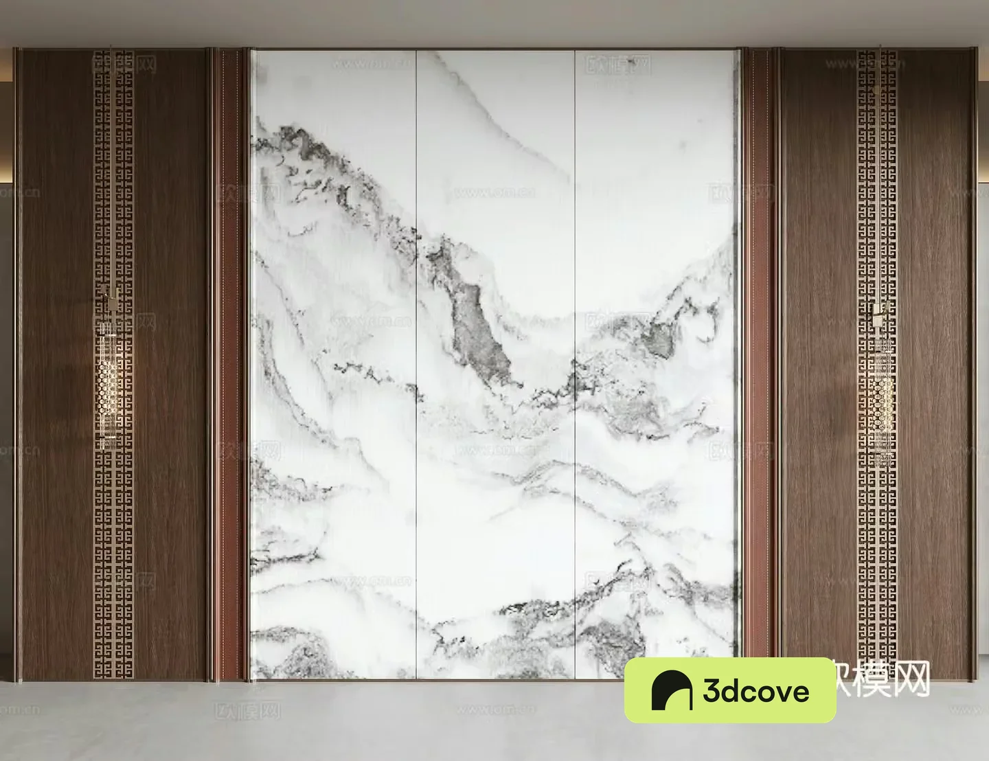New Chinese style background wall