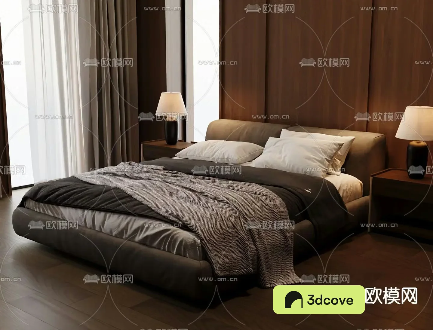Italian double bed
