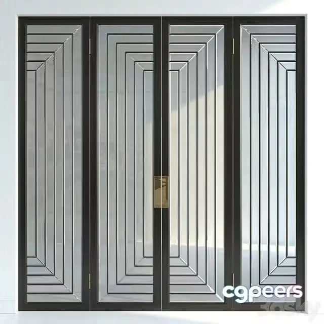 3ds Max Free – Door 18 (3 options)