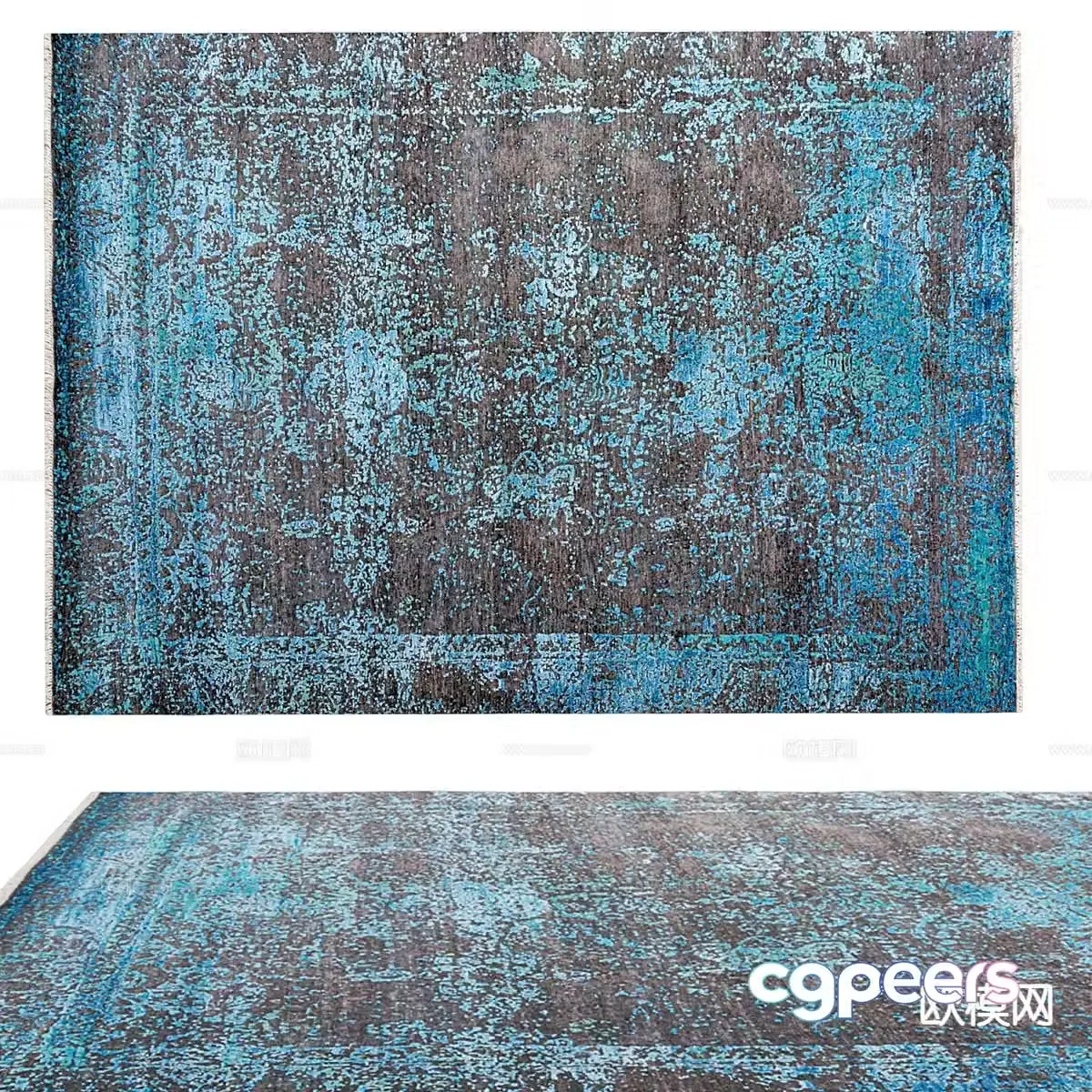 Modern carpet 3d model