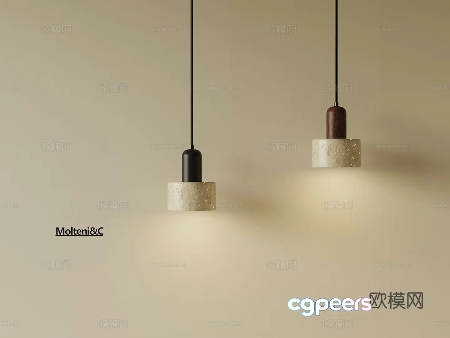 3D model of medieval style chandelier