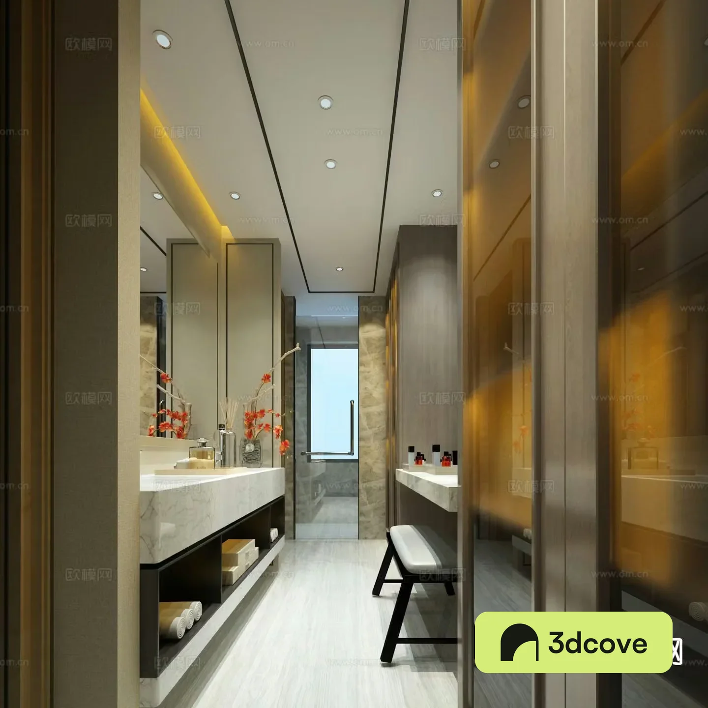 modern bathroom toilet