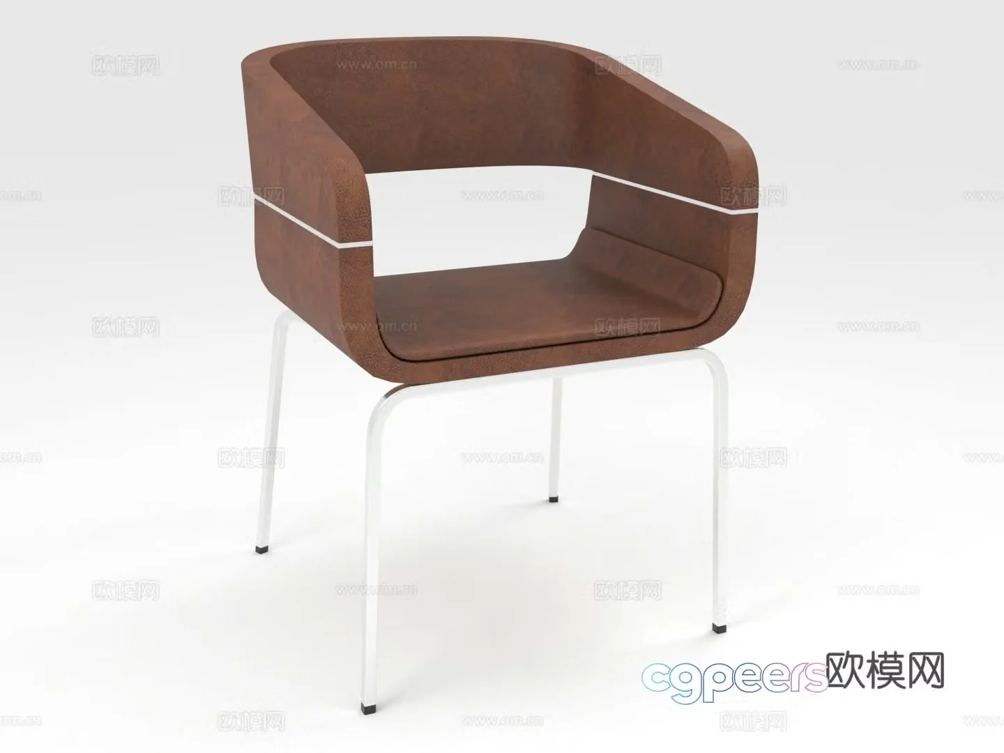 Armchair Leisure Chair Chair Seat 3d Model