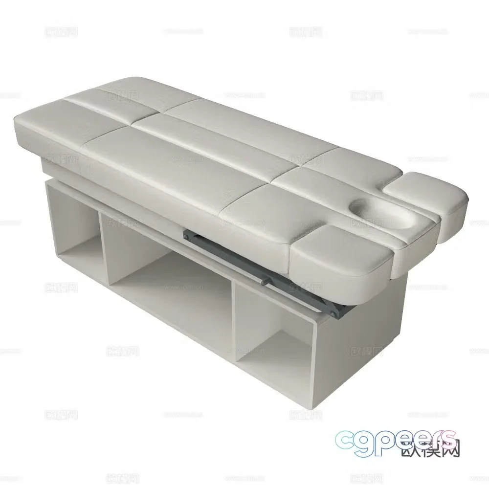 Massage bed 3d model