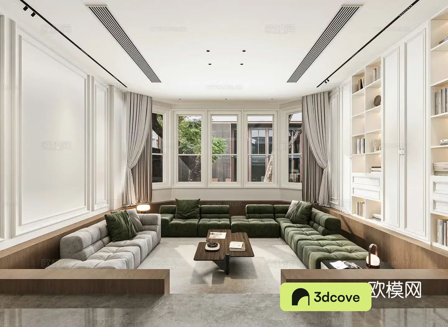 American living room