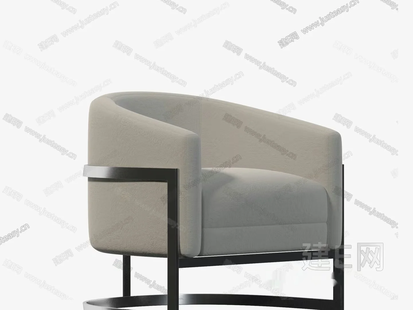 Modern Minimalist Chair 3D Model – 15433 – VRAY Render