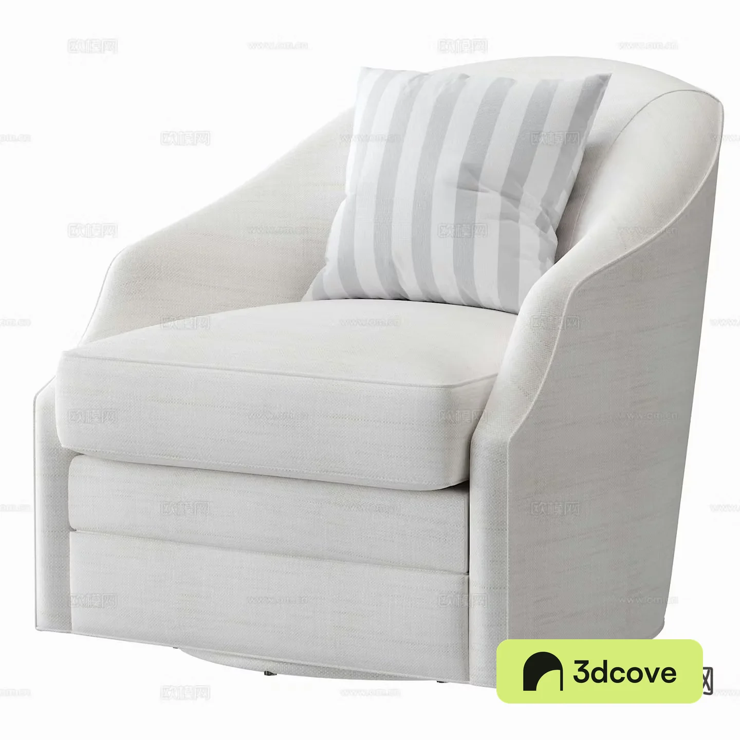 Eichholtz modern fabric chair sofa chair leisure sofa