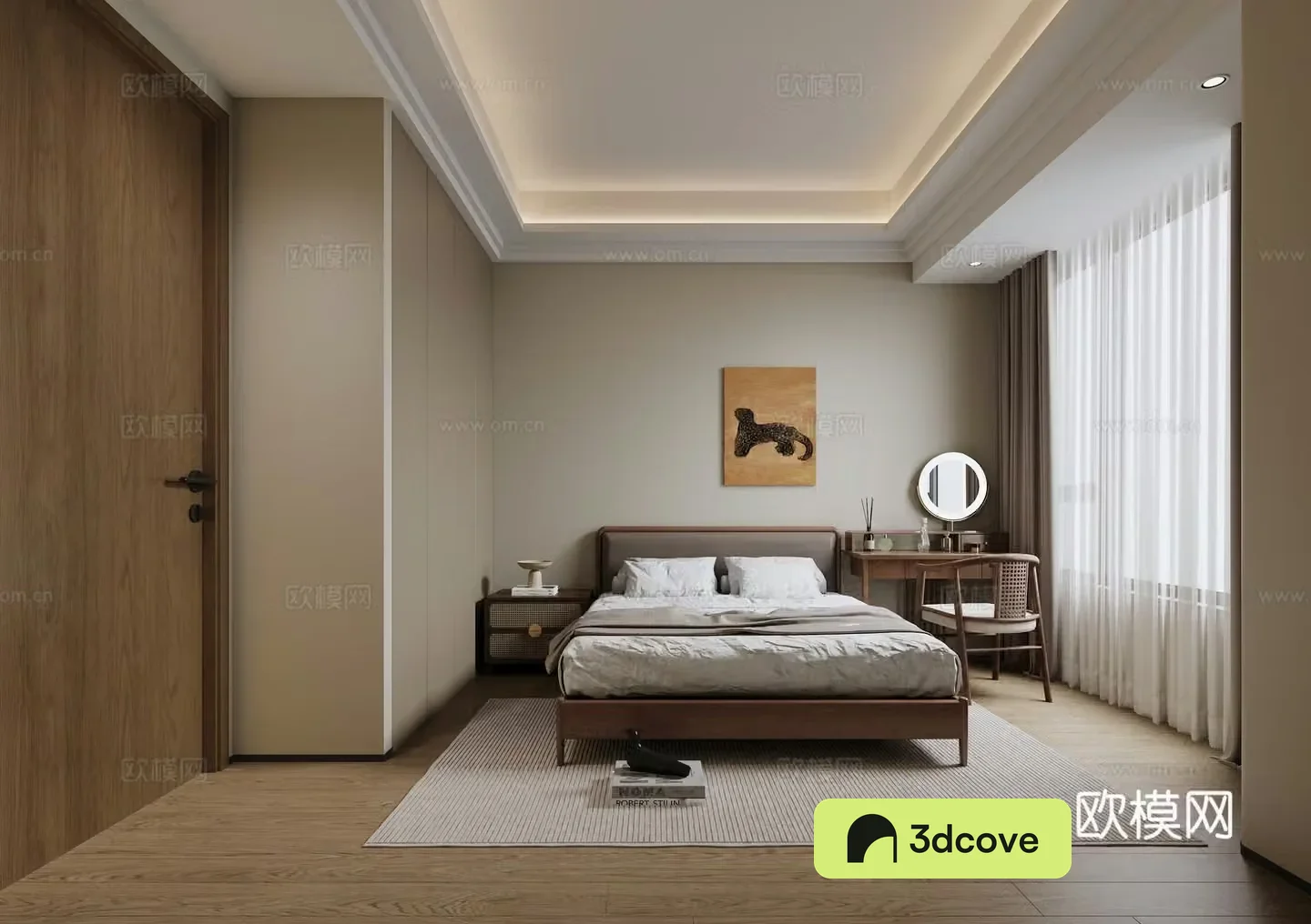 New Chinese bedroom