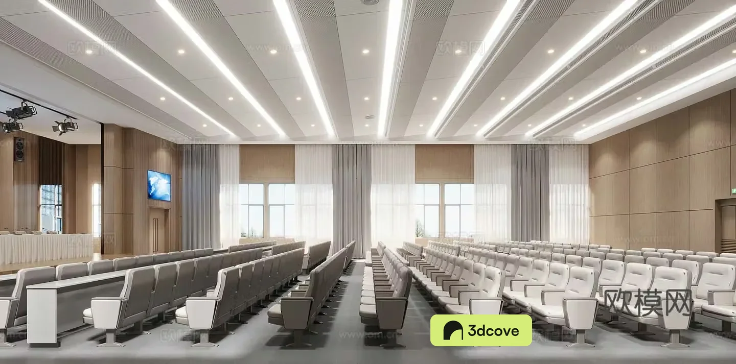 Modern large lecture hall