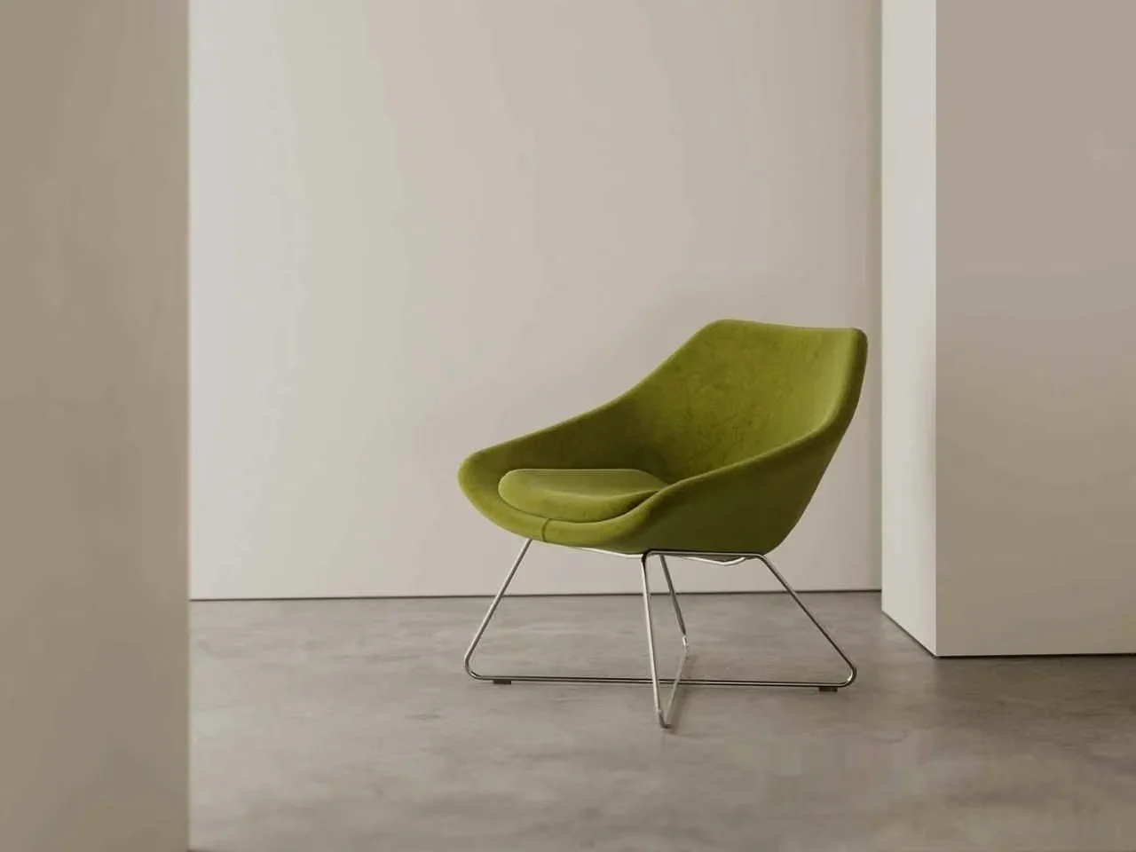 Green Modern Chair 3D Model – 3784 – VRAY Render