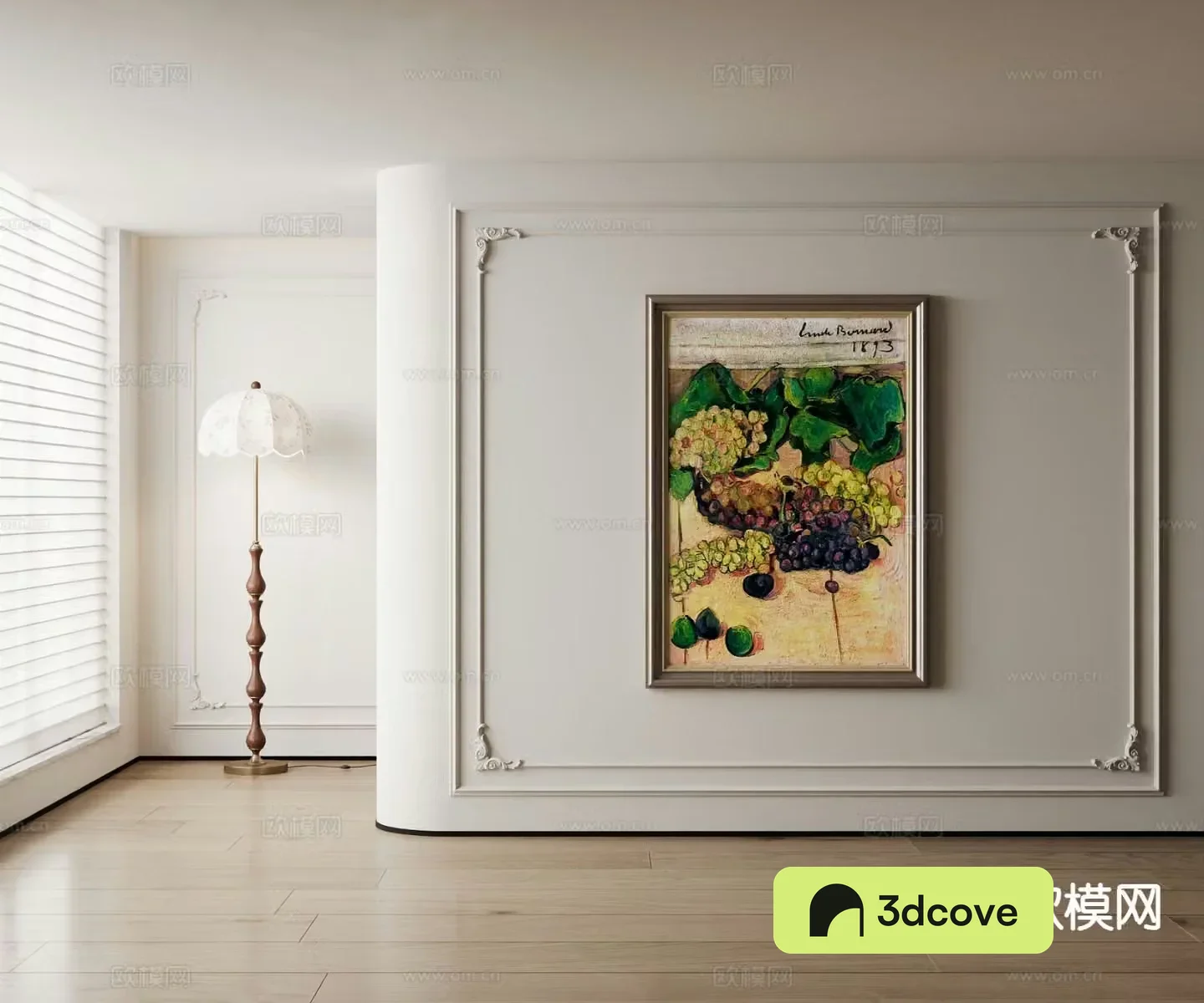 American decorative painting oil painting