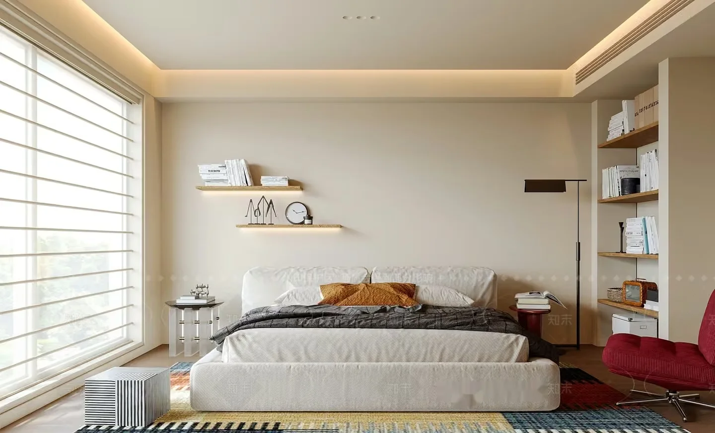 Cozy Bedroom 3D Model – 1669 – VRAY Render