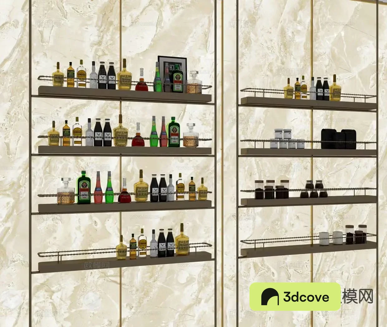 Water bar rack