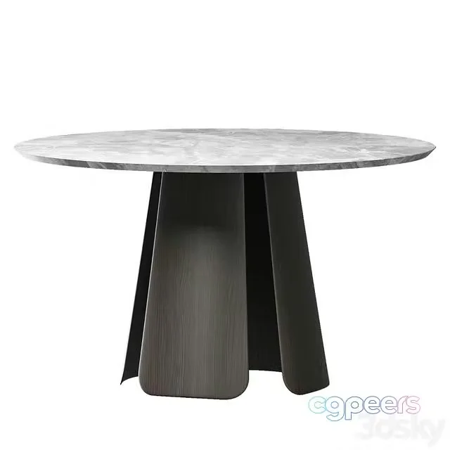 3ds Max Free – Dining table Base Table by Wooddi