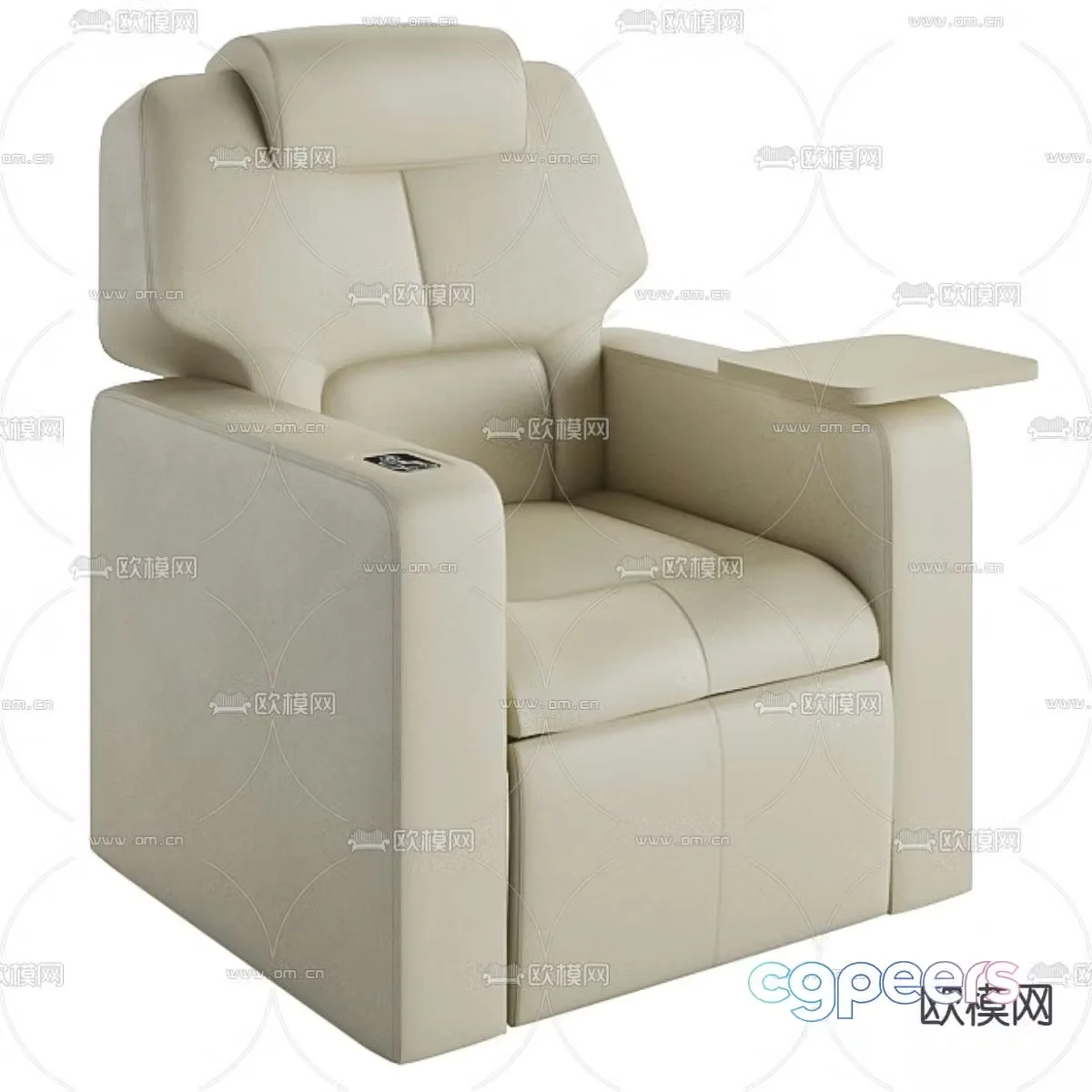 Cinema massage chair electric sofa 3d model