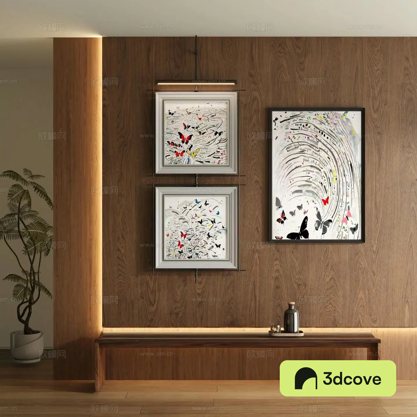 New Chinese style decorative painting ink painting hanging painting