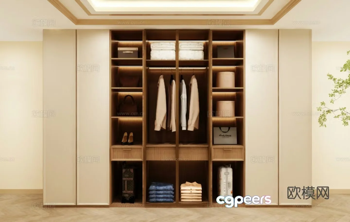 Wardrobe design Wardrobe renderings Wardrobe wardrobe design Wardrobe cabinet 3d model