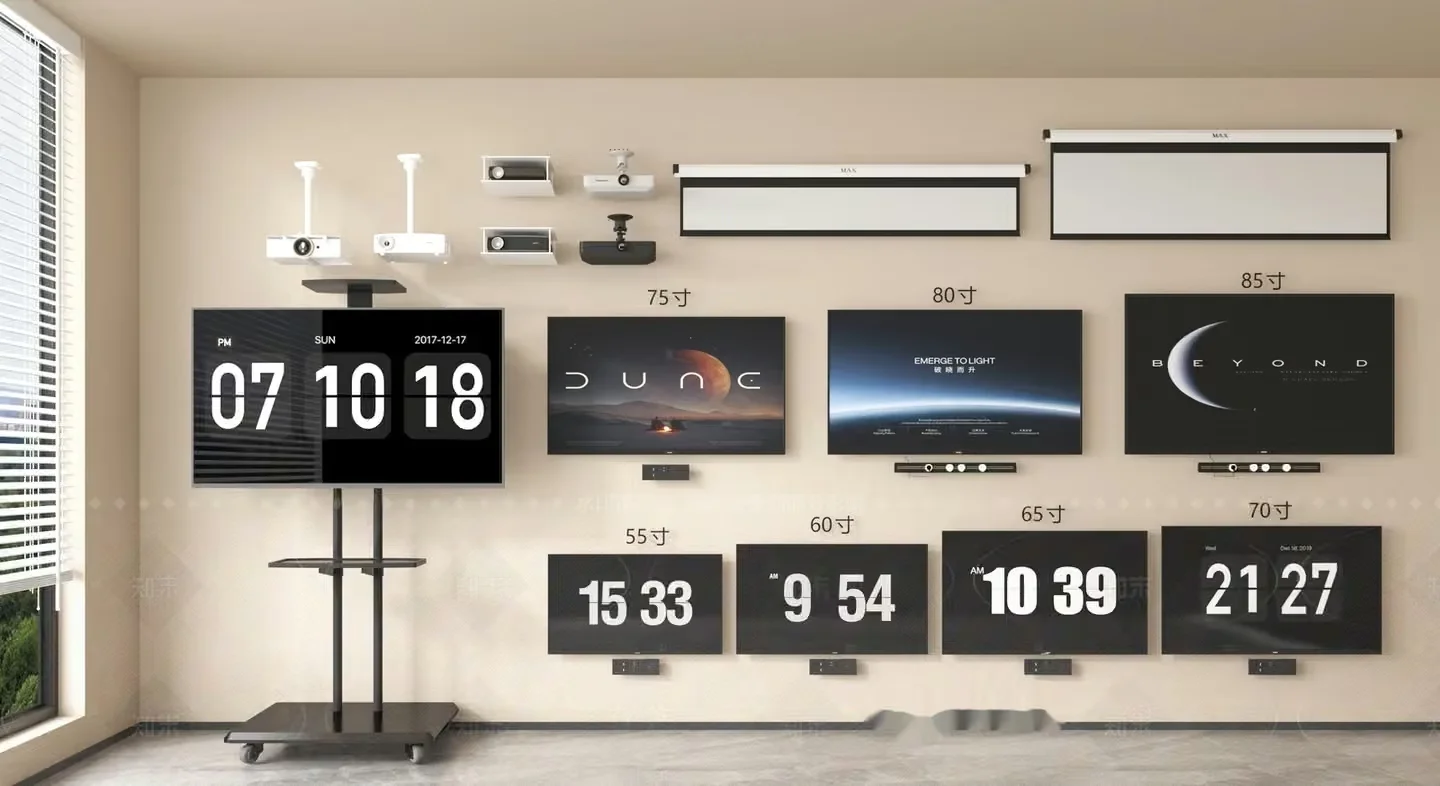 Modern Wall Display 3D Model – 13724 – VRAY Render
