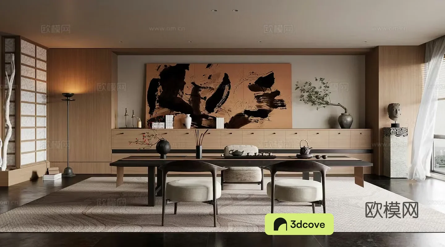 New Chinese tea room