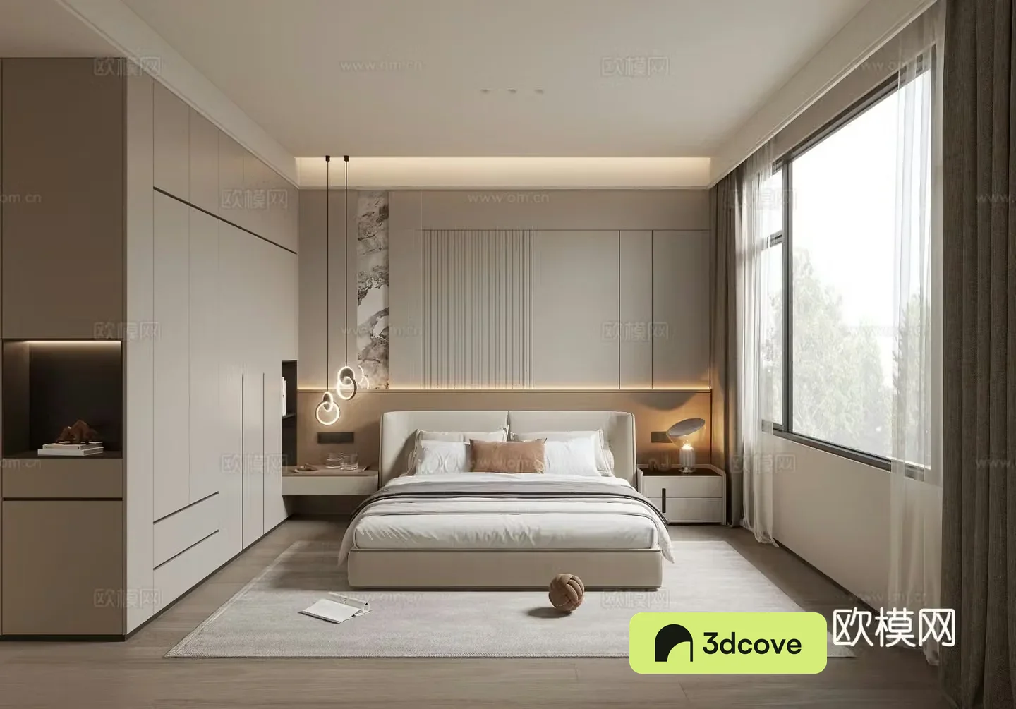 Modern bedroom