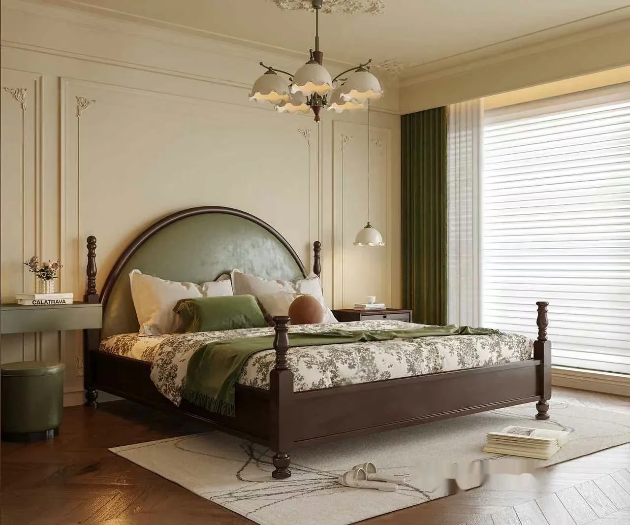 Cozy Bedroom 3D Model – 6029 – VRAY Render