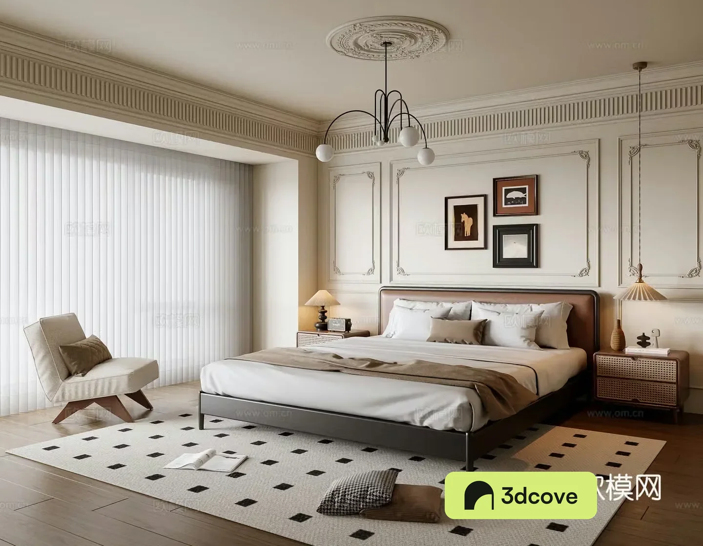 French bedroom