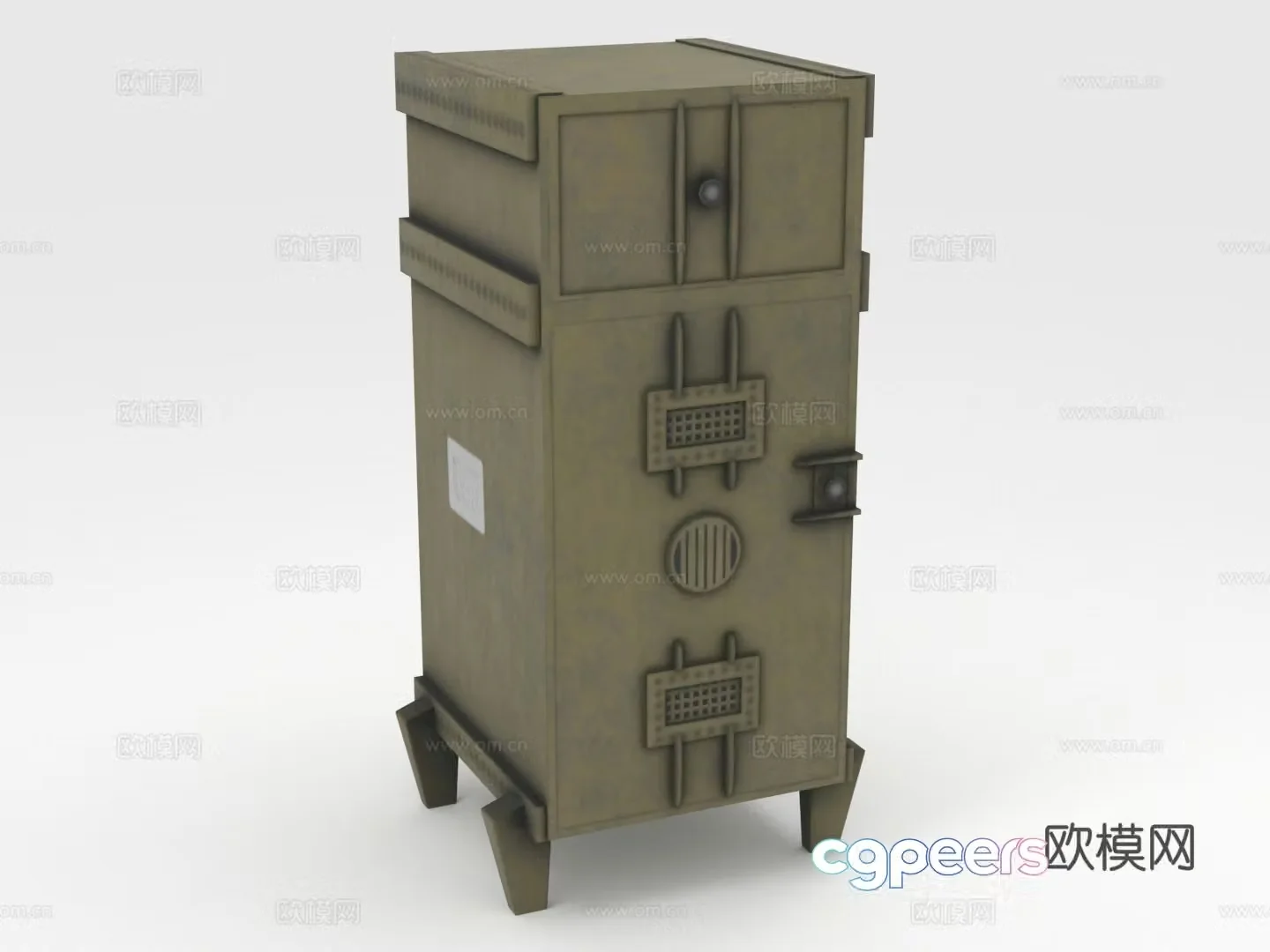 Storage cabinet Equipment cabinet Cabinet Industrial cabinet Cabinet 3D model