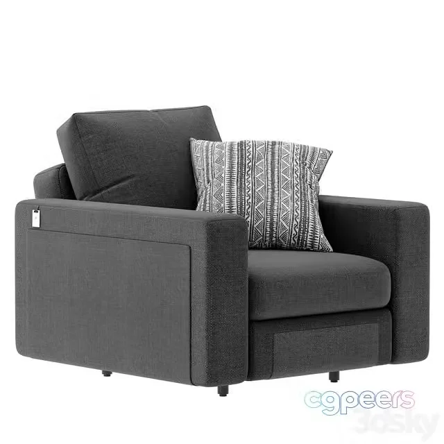 3ds Max Free – Delavega Armchair C101