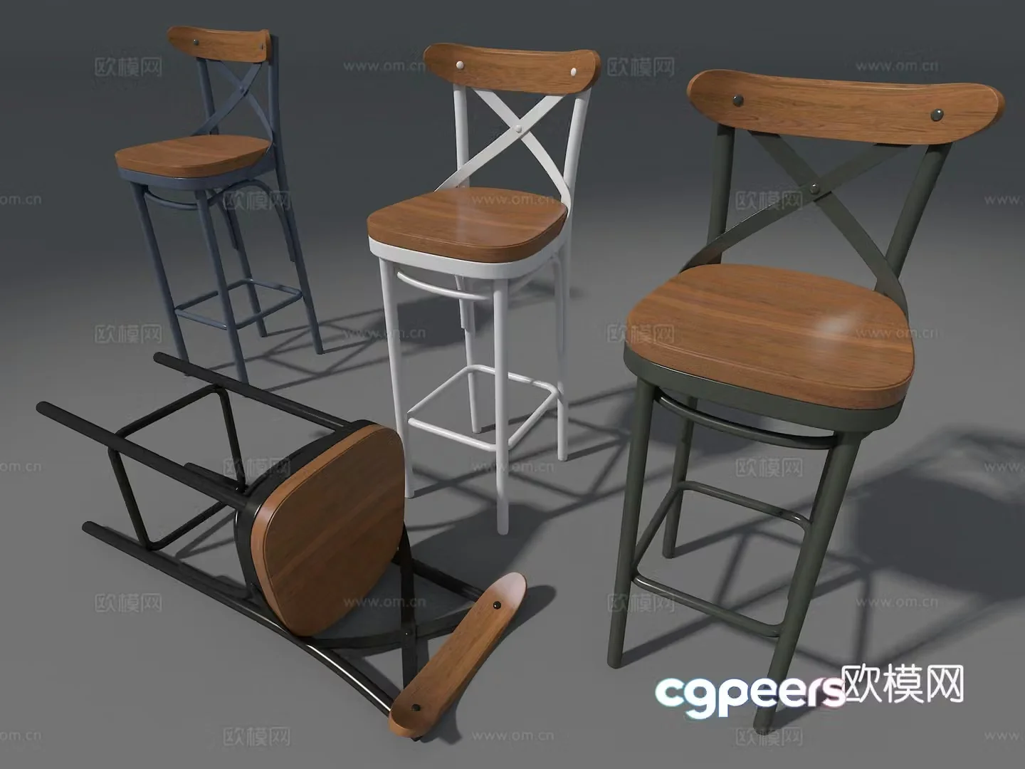 Bar chair 3d model