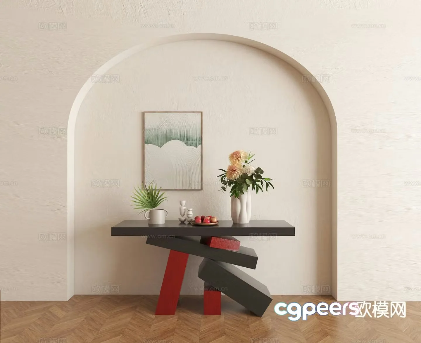 Modern Duanjingdai 3D model