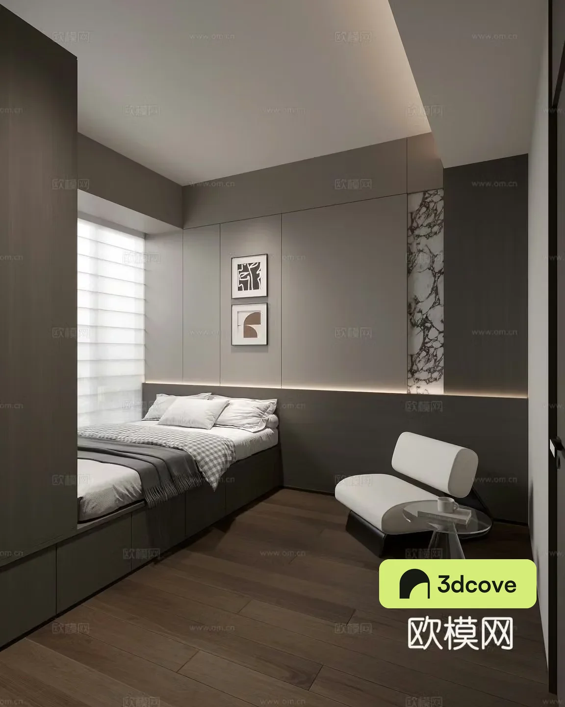 Modern bedroom